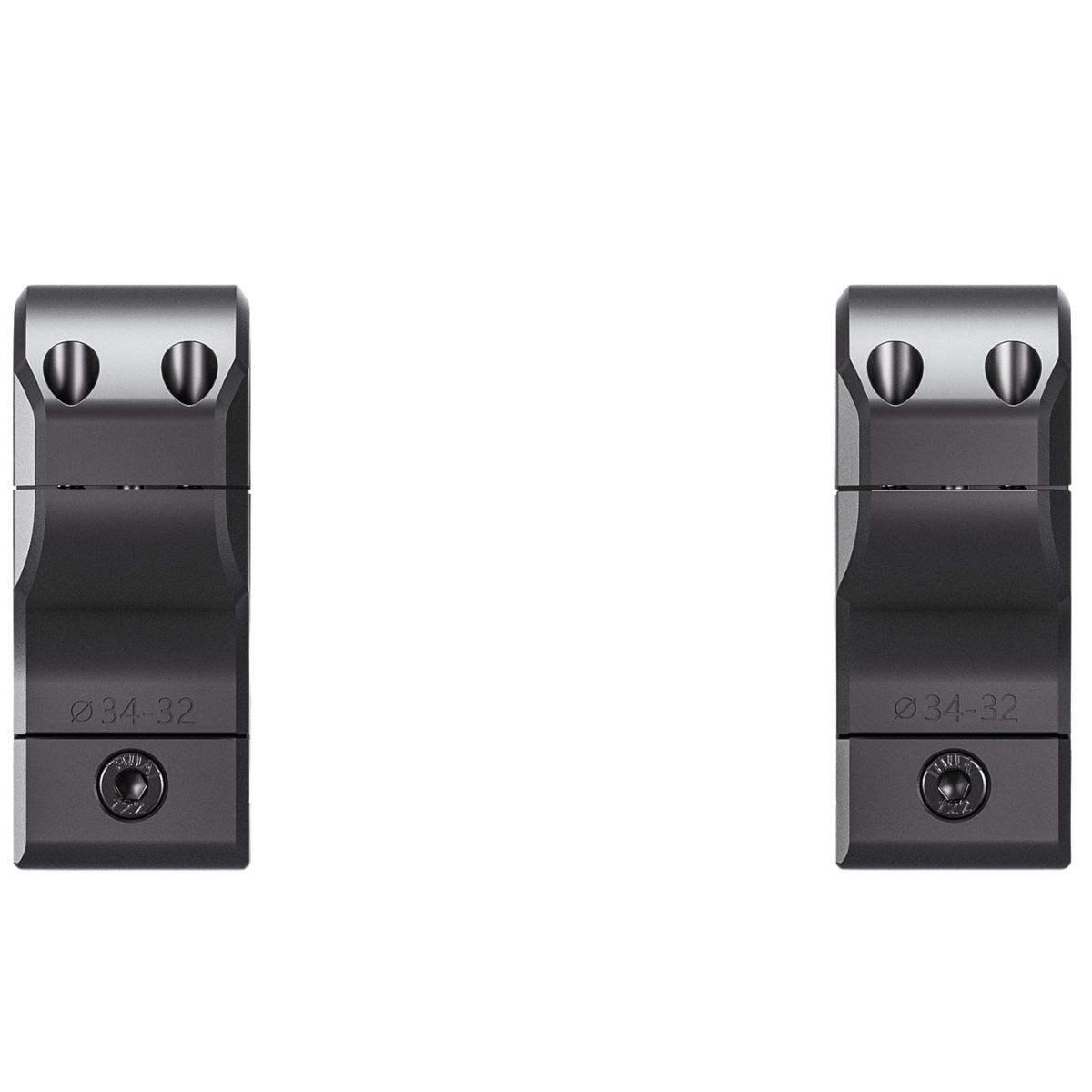 Leofoto SR-3432 34mm Low (15mm saddle) Scope Rings