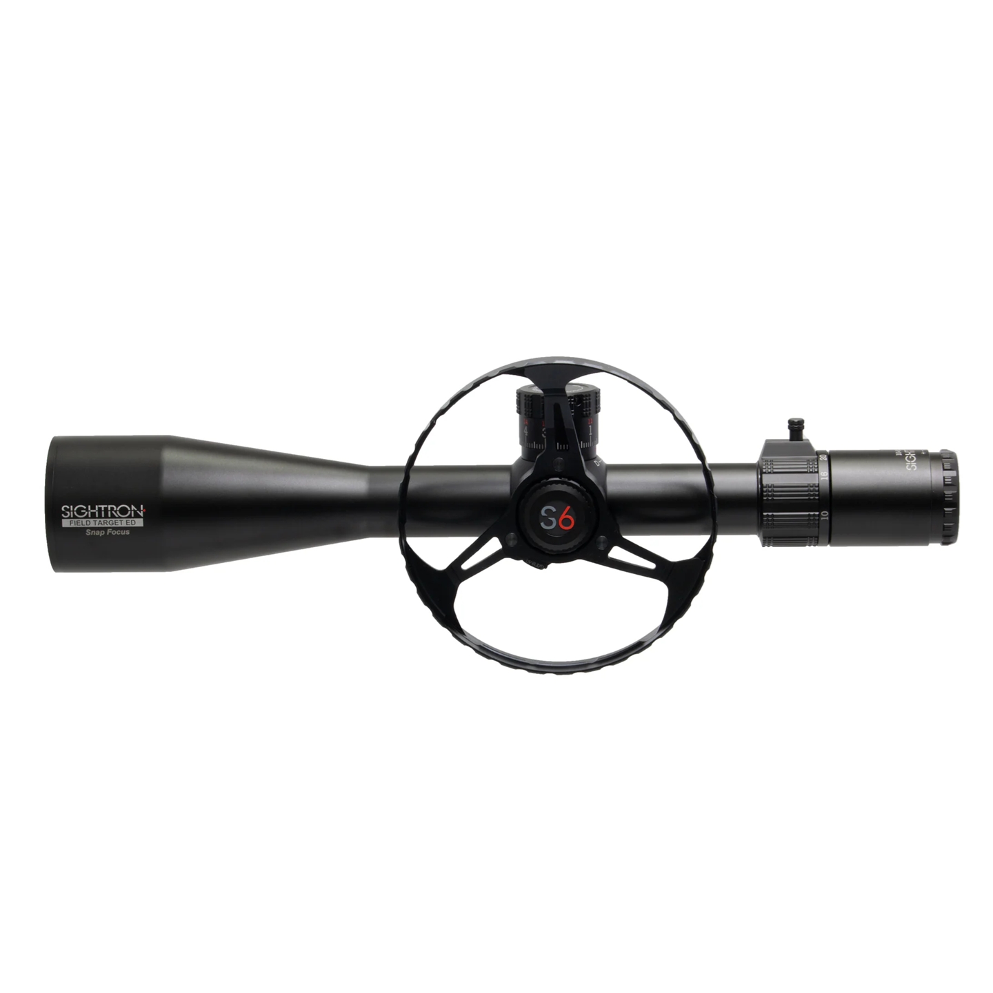 Sightron S6 10-60x56 ED SFP IR MOA-2FT 1/0MOA 34mm Rifle Scope