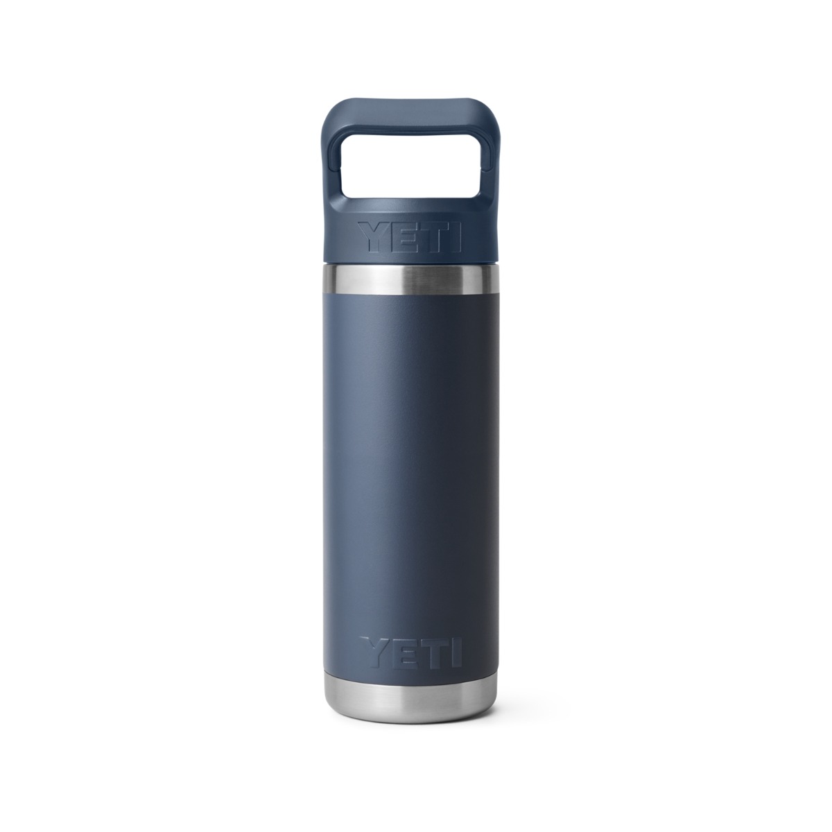 WIN A: YETI Rambler 18oz (532ml) Drinks Bottle with Colour-Matched Straw Cap - Navy