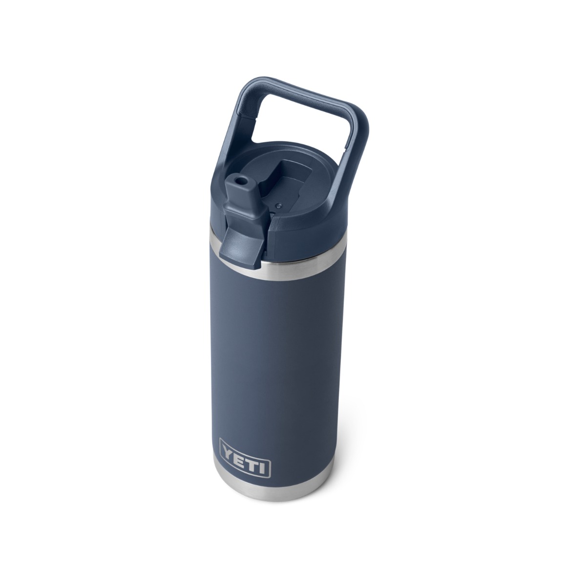 WIN A: YETI Rambler 18oz (532ml) Drinks Bottle with Colour-Matched Straw Cap - Navy