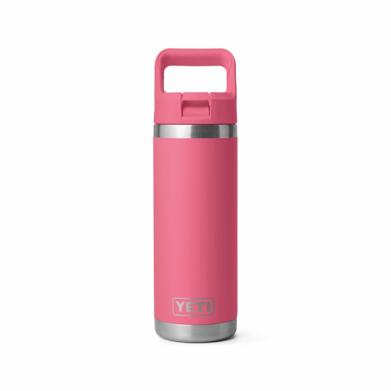 YETI Rambler 18oz (532ml) Drinks Bottle with Colour-Matched Straw Cap