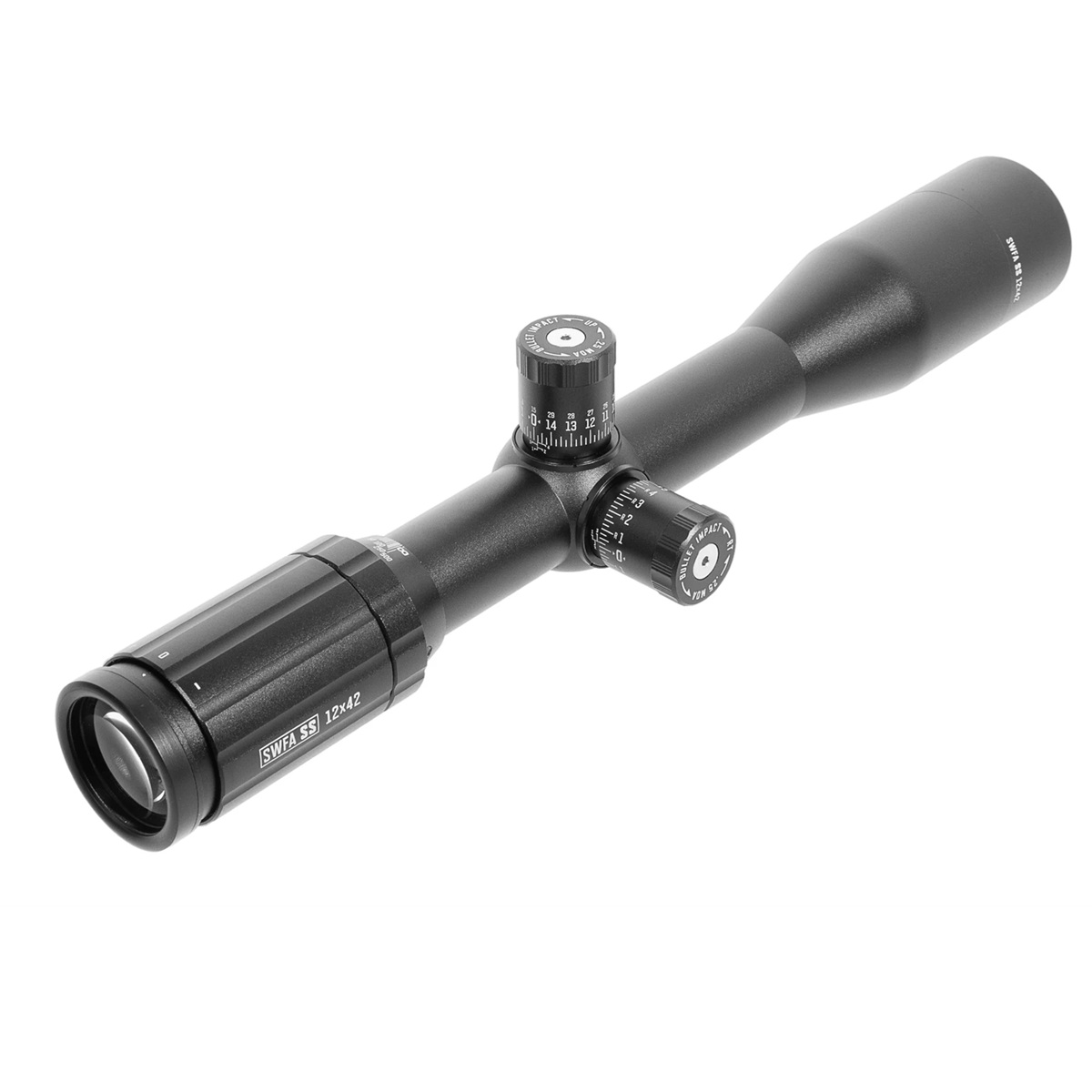 SWFA SS 12x42 SFP MOA 30mm GEN 2 Rifle Scope