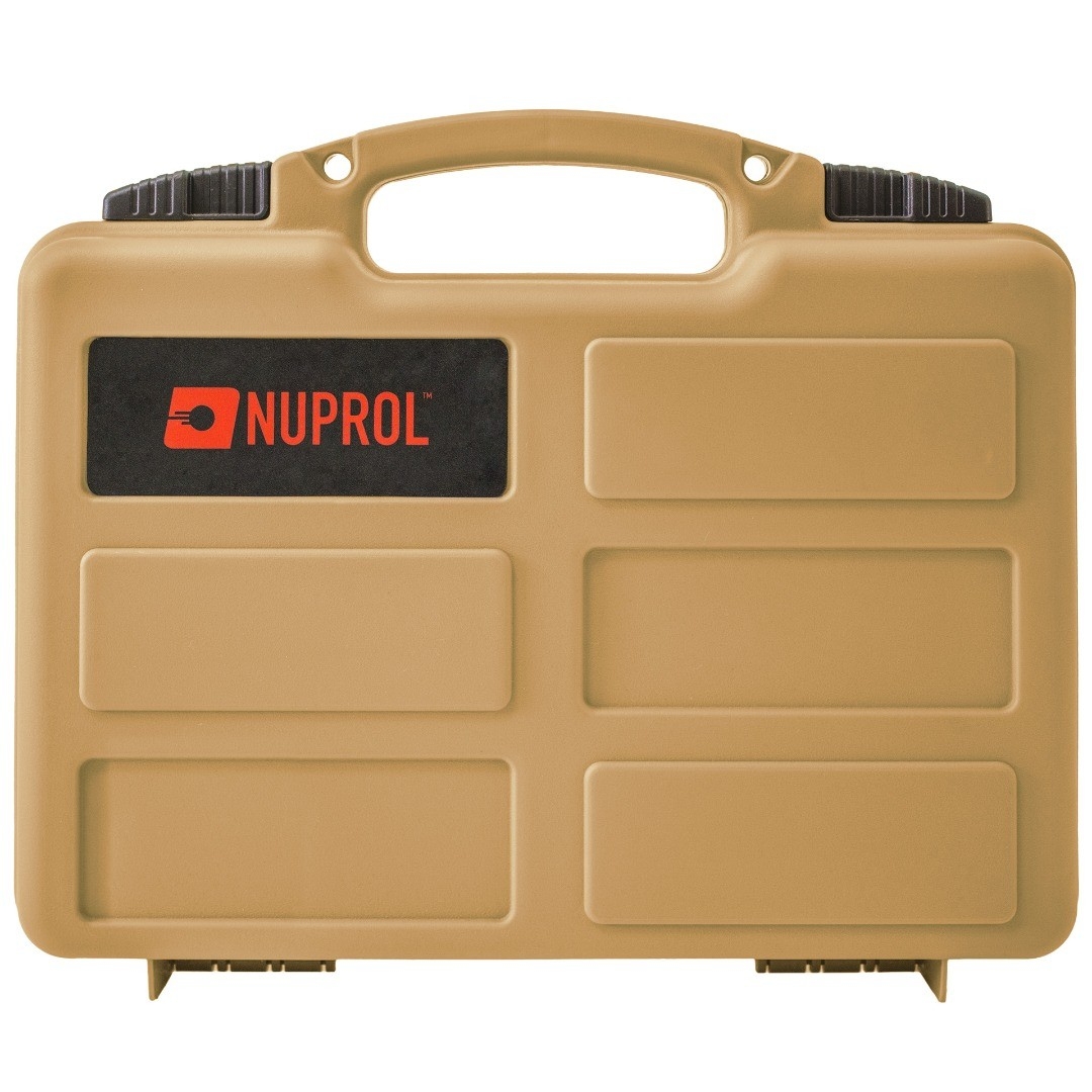 Nuprol Essential Pistol Case with Wave Foam - (300 x 256 x 80 mm)