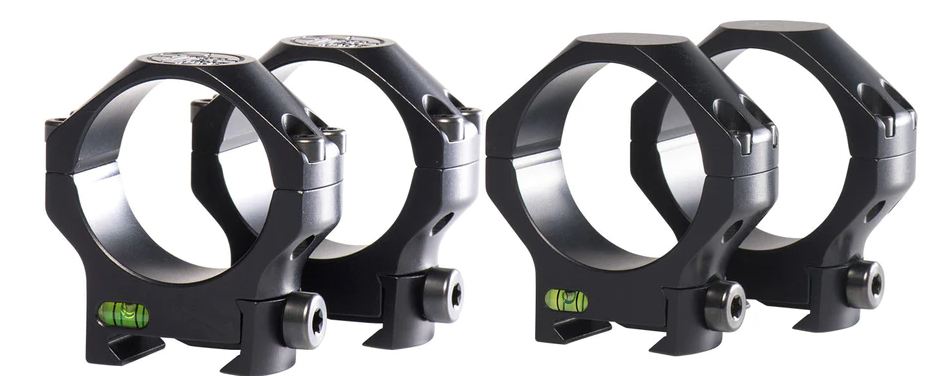 Tier One 30mm 4 Screw Bubble Level Picatinny Rings