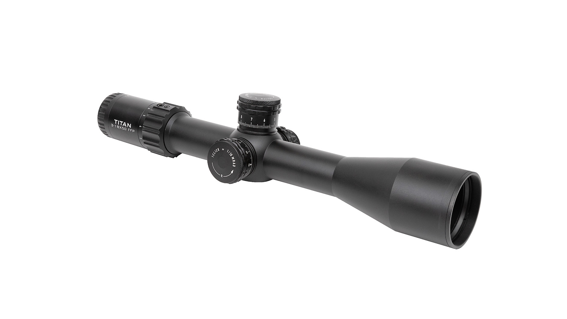 Element Optics Titan 3-18x50 FFP APR-2D MRAD Rifle Scope