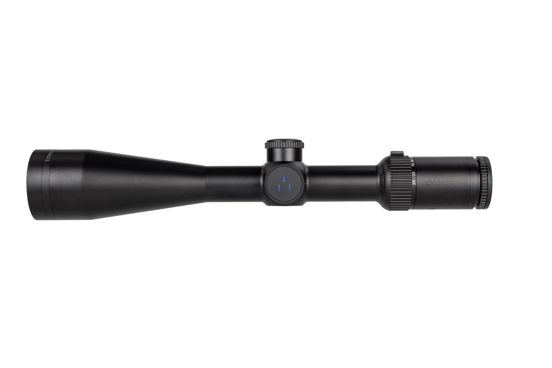 WIN A LOW ODDS: Delta Titanium HD 4-24x50 SFP Illuminated Half Mil Interchangeable Turret 30mm Rifle Scope