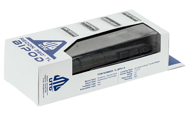 WIN A: UTG Recon 360 TL 7-9" Picatinny Bipod