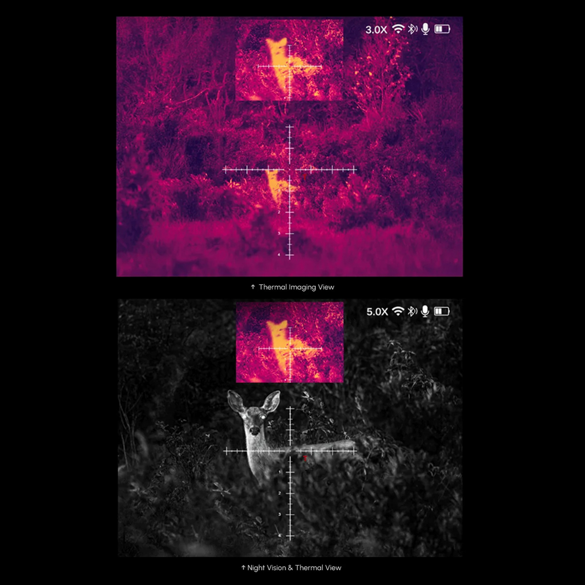 WIN A: DNT Optics TNC225R ThermNight 256x192 25mm Thermal & Night Vision Multispectral Scope with Laser Rangefinder and Ballistic Calculator