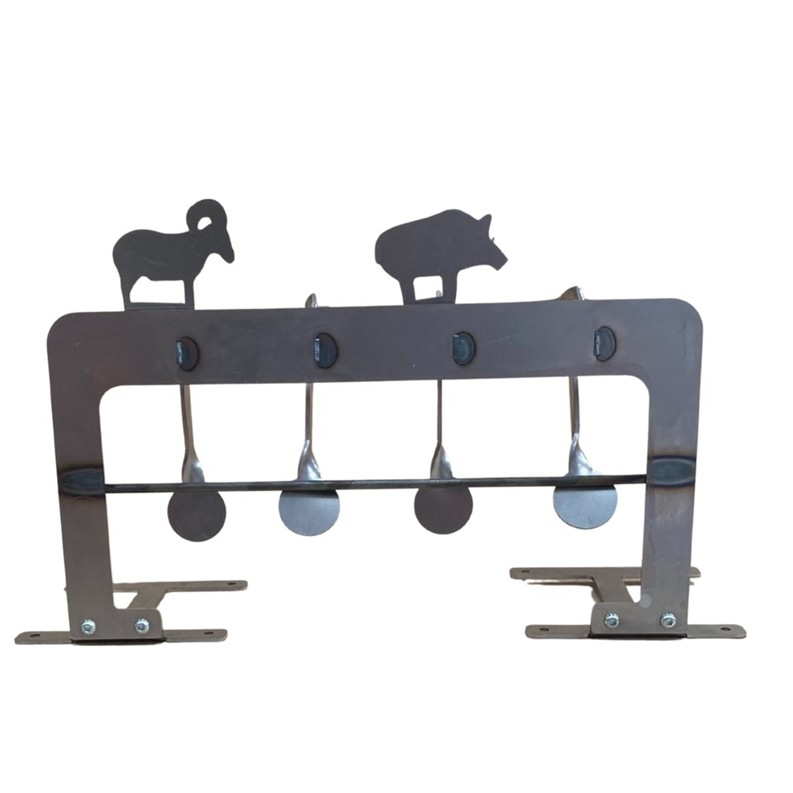 Tom's Targets - Resetting NRA 3mm Mild Steel Air Rifle Target