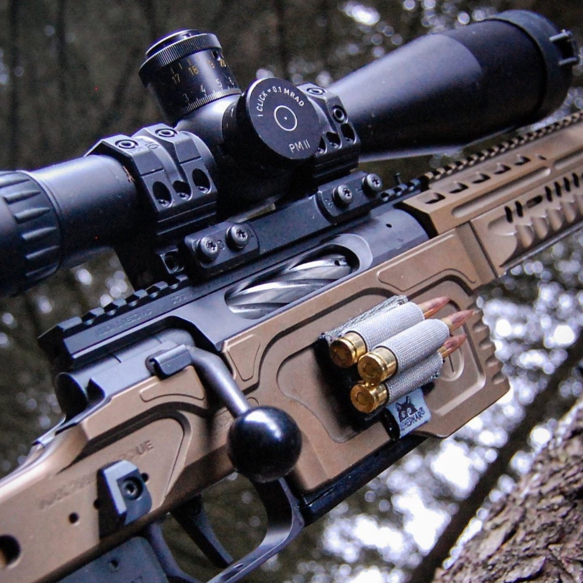 Ulfhednar 3-Round Hook and Loop Extra Bullet Holder