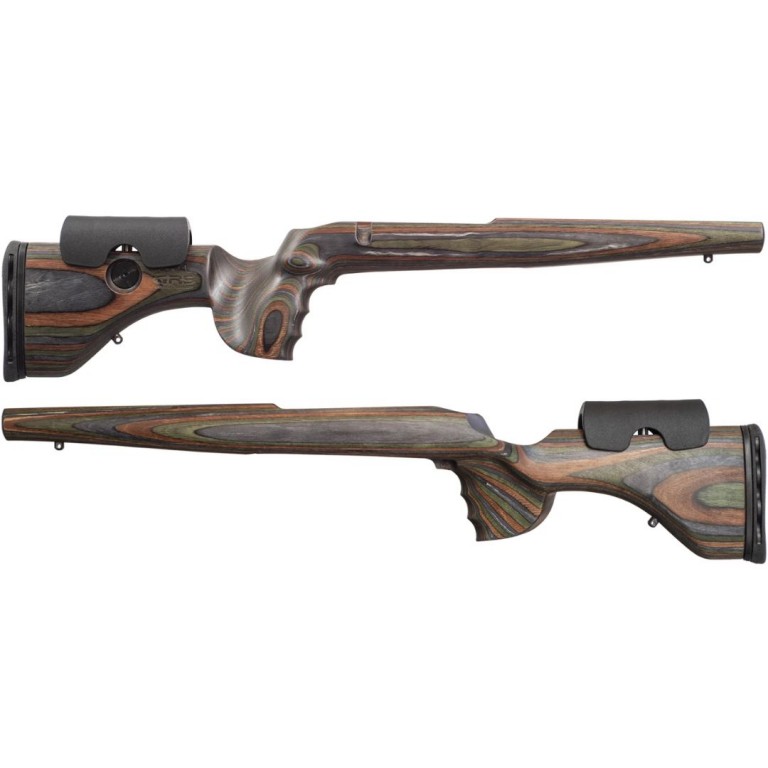 GRS Hunter Light Rifle Stock to suit Non Inletted Blank - Green Mountain Camo
