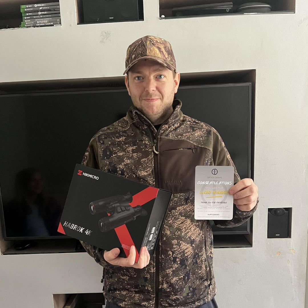 WIN: HIKMICRO Habrok 4K HE25L Entry Level Multi-Spectrum Thermal Binoculars with 1000m LRF - 25mm <35mK 256x192px 12μm