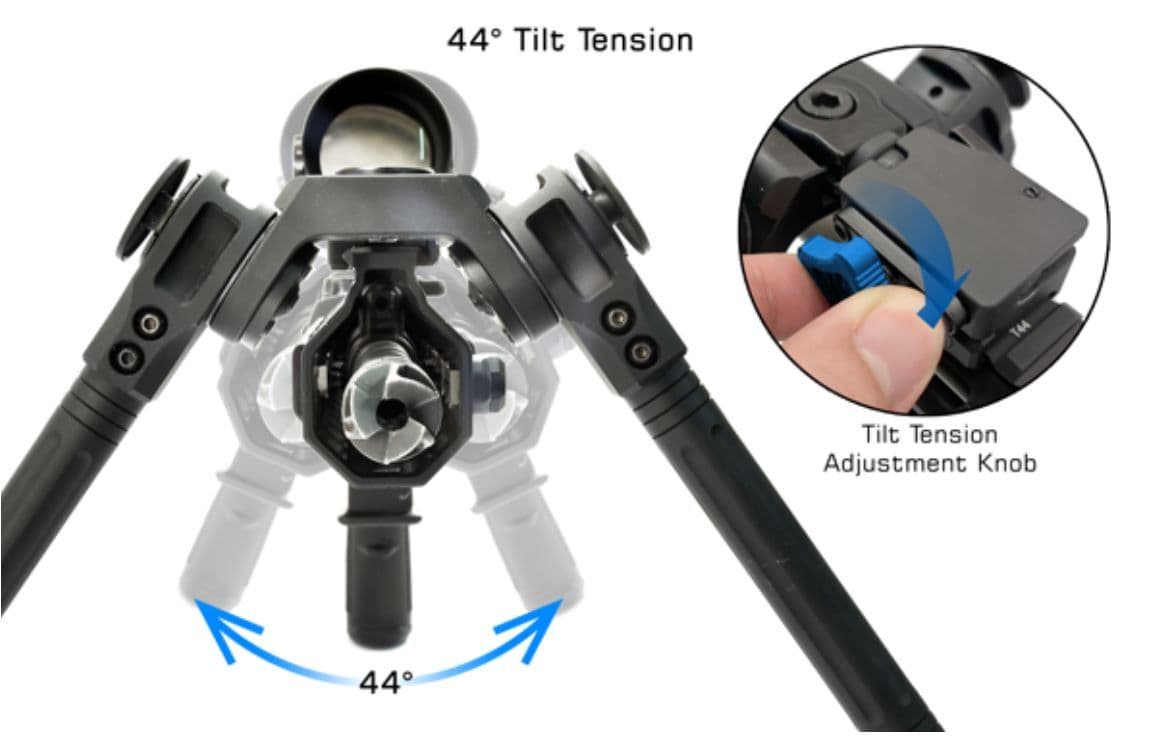 WIN A: Leapers UTG Over Bore 7-11" Picatinny QD Bipod #1201