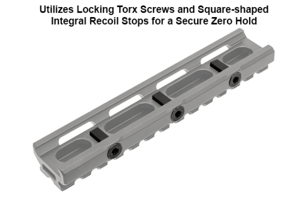 UTG Super Slim Picatinny Riser Mount, 0.5" Height, 13 Slots