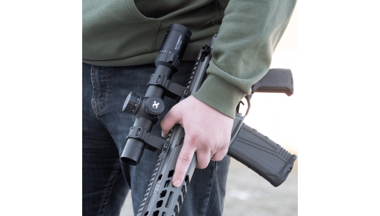 UTG Accu-Sync QR 34mm 2X-High Profile Picatinny Rings