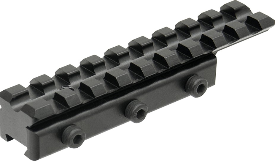 UTG Low Profile Airgun/.22 to Picatinny/Weaver Rail Adaptor