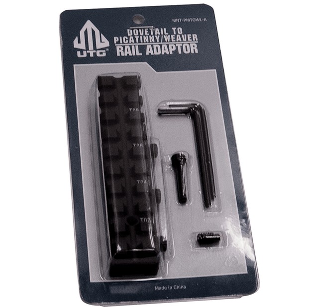 UTG Low Profile Airgun/.22 to Picatinny/Weaver Rail Adaptor