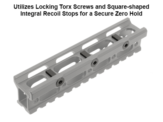 UTG Super Slim Picatinny Riser Mount, 1" Height, 13 Slots