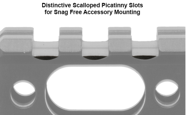 UTG Super Slim Picatinny Riser Mount 1" High, 3 Slots