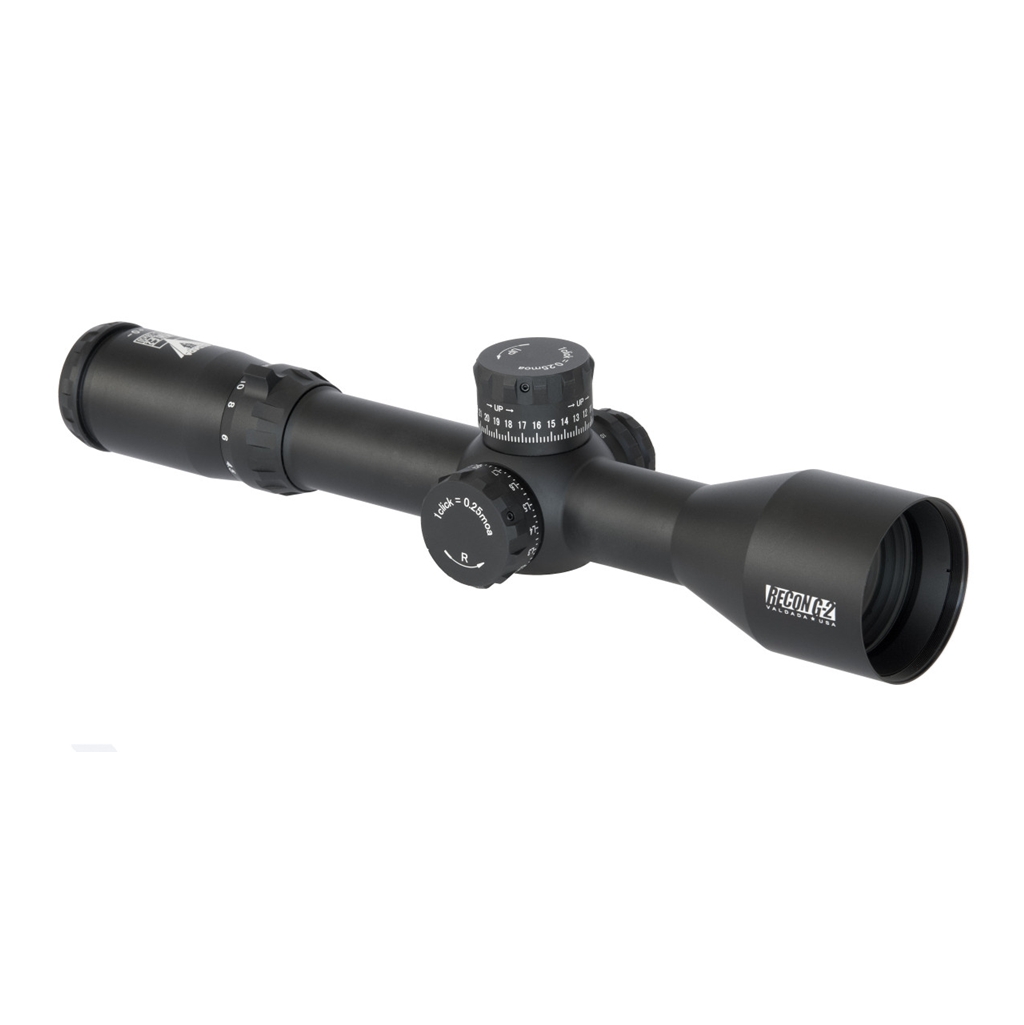 Valdada Mini G2 4.5-28x50 FFP Illuminated MOA ¼ MOA 34mm Zero Stop Rifle Scope