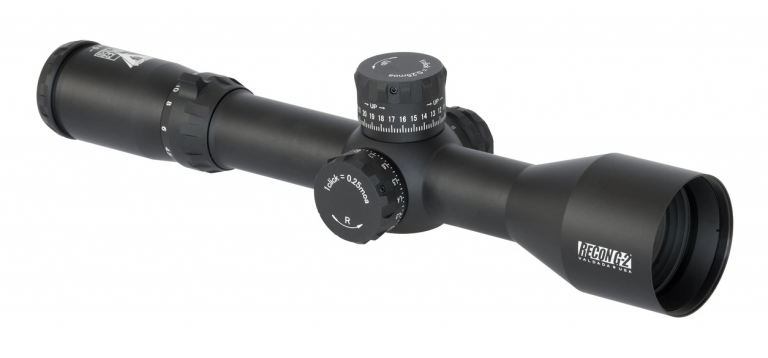 Valdada Mini G2 4.5-28x50 FFP Illuminated MRAD 0.1 MRAD 34mm Zero Stop Rifle Scope