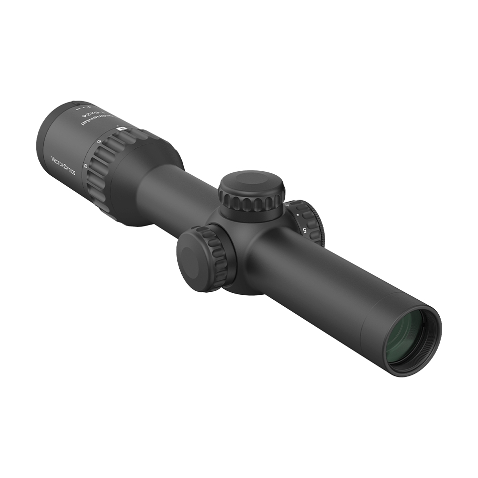 Vector Optics Continental X6 1-6x24 LVPO Fiber IR 1/2MOA 30mm Rifle Scope