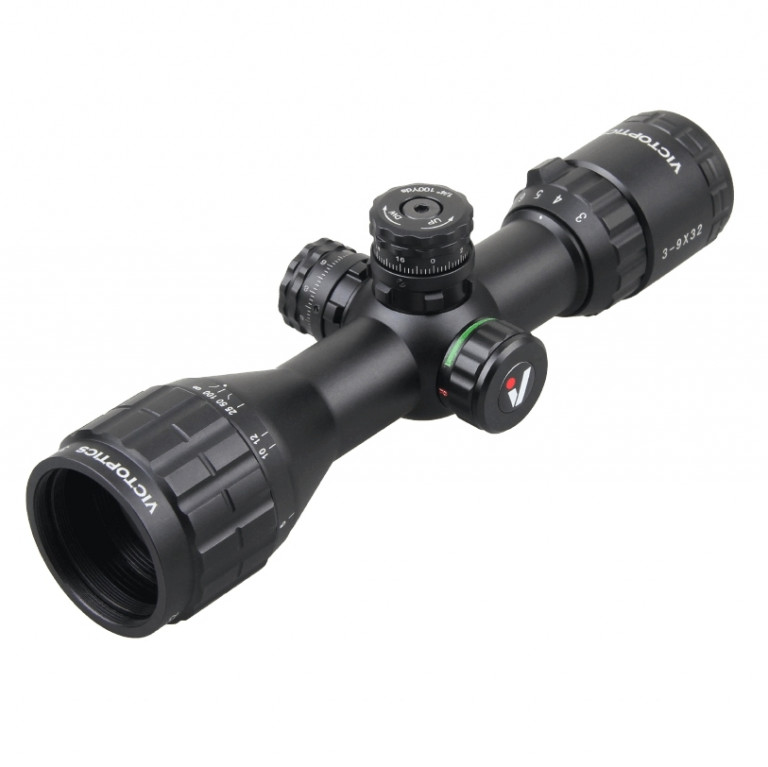 WIN A: Vector Optics VictOptics C3 (Cerato) Ultra Compact 3-9x32 SFP Mildot AO (3 Yards) 1" Rifle Scope & Weaver Scope Rings