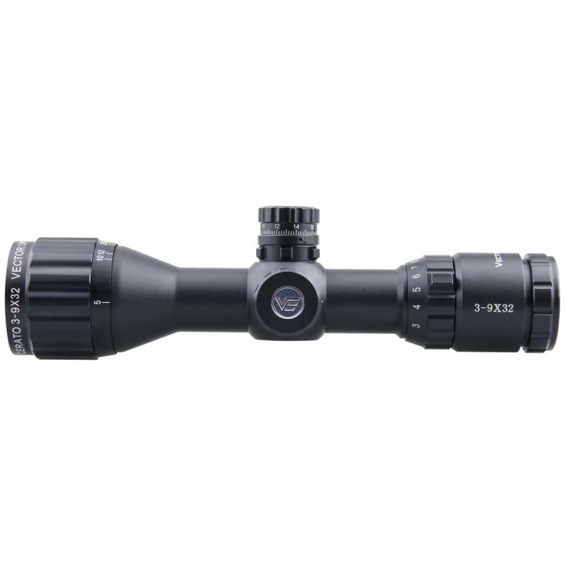 WIN A: Vector Optics Cerato Ultra Compact 3-9x32 SFP Mildot AO (3 Yards) Rifle Scope + FREE Weaver Scope Rings