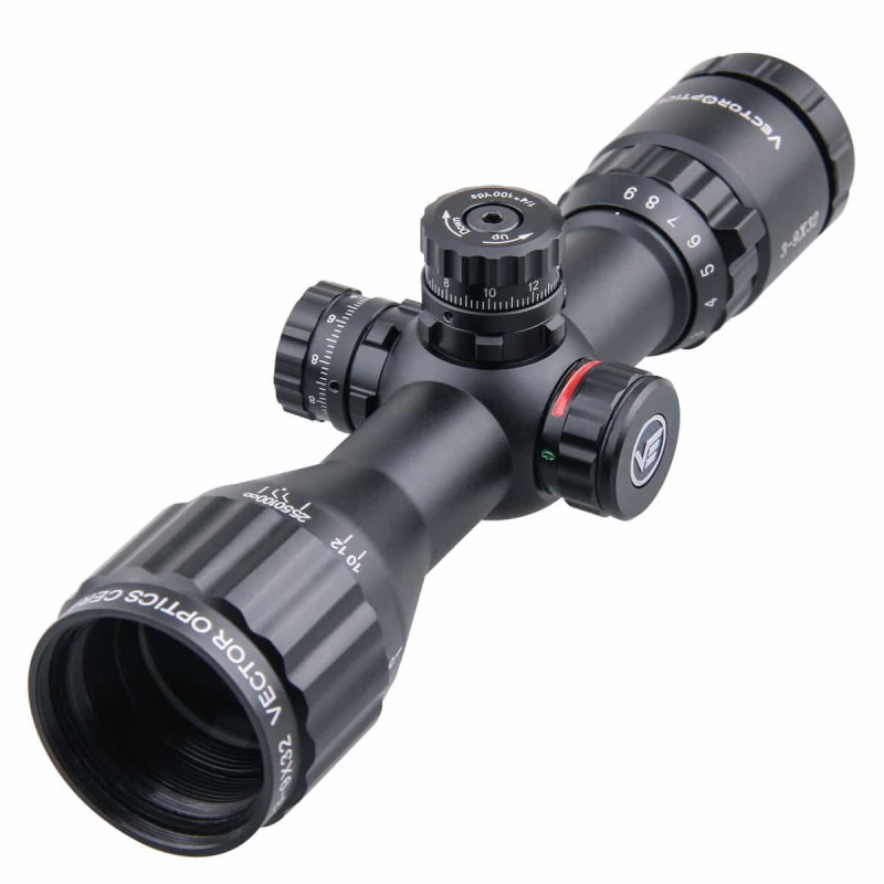 WIN A: Vector Optics Cerato Ultra Compact 3-9x32 SFP Mildot AO (3 Yards) Rifle Scope + FREE Weaver Scope Rings