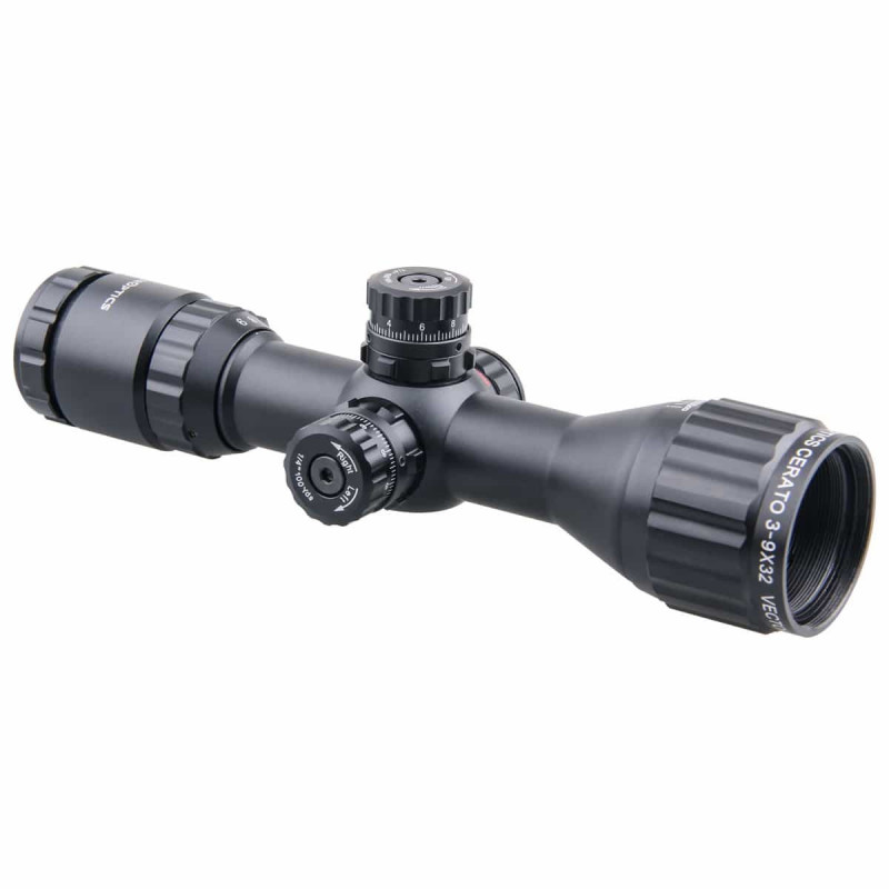 WIN A: Vector Optics Cerato Ultra Compact 3-9x32 SFP Mildot AO (3 Yards) Rifle Scope + FREE Weaver Scope Rings