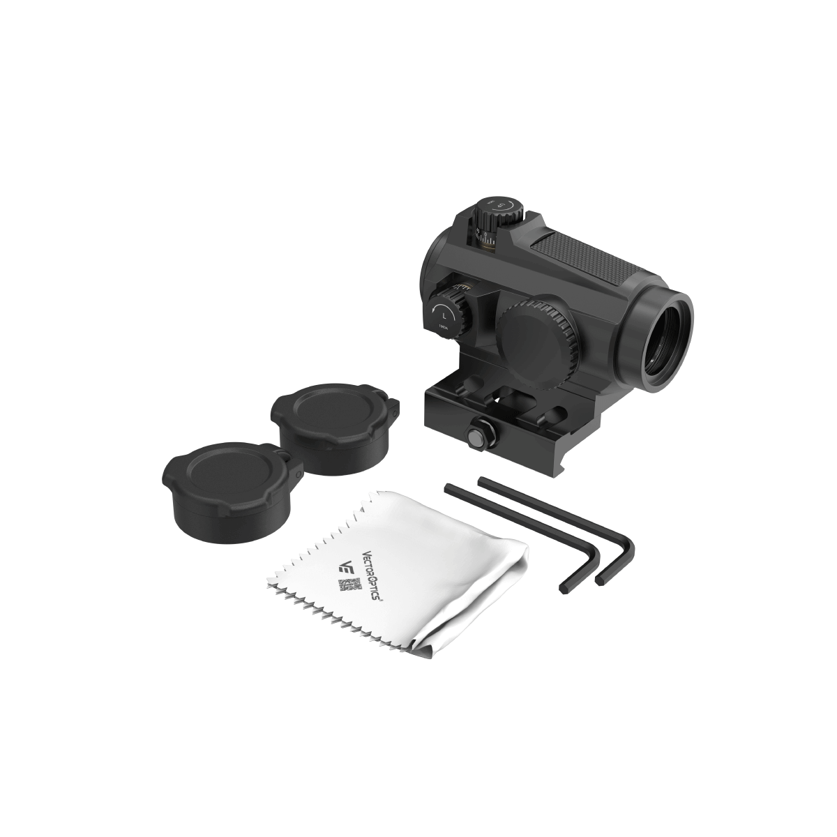 Vector Optics Maverick-II Plus 1x22 SOL Solar Power Red Dot Sight