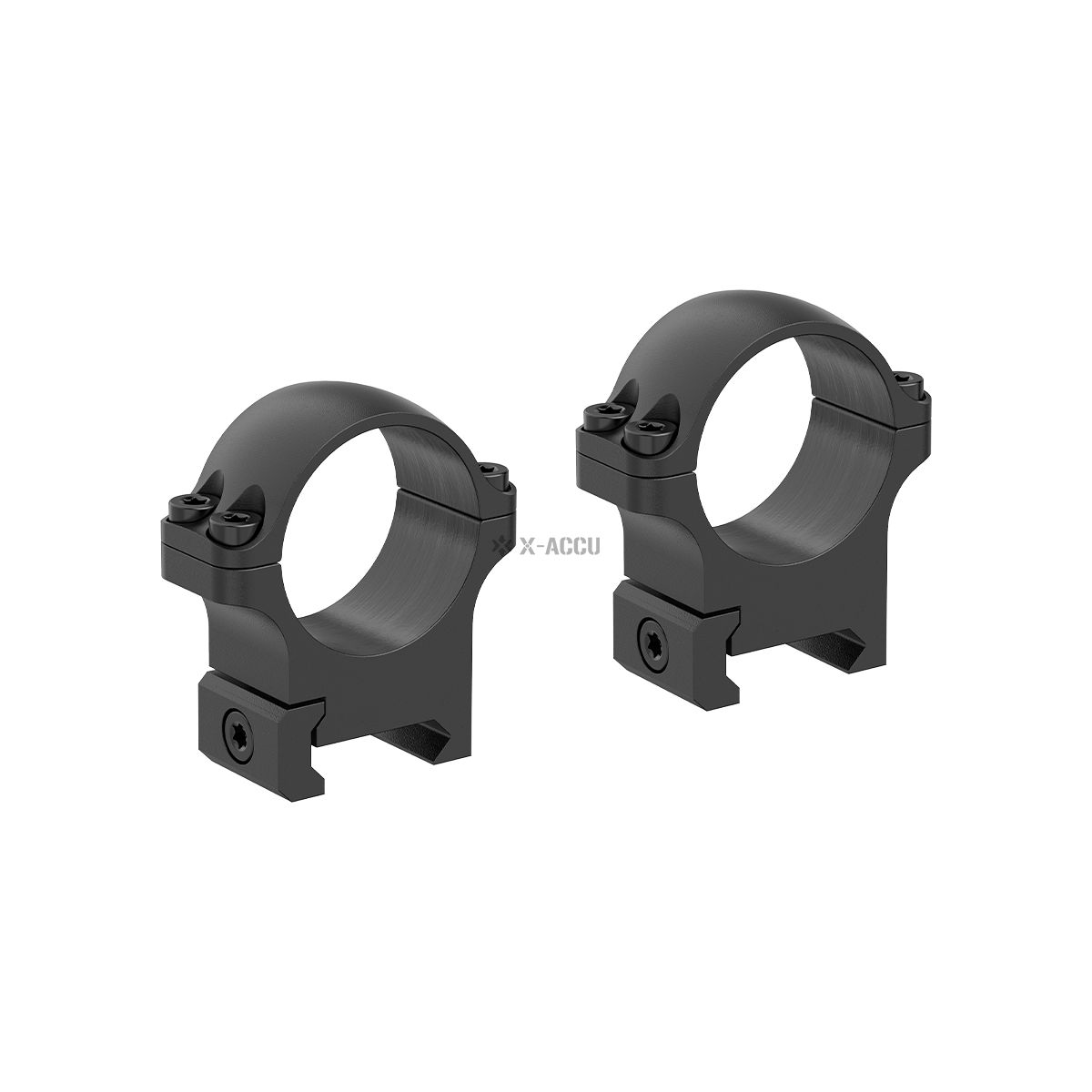 Vector Optics 30mm Steel Weaver Scope Rings 1in Low Profile