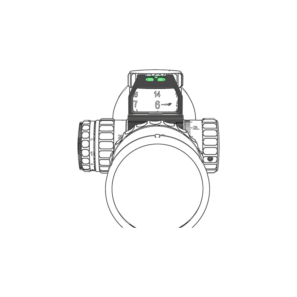 Vector Optics 30mm Turret Magnifier