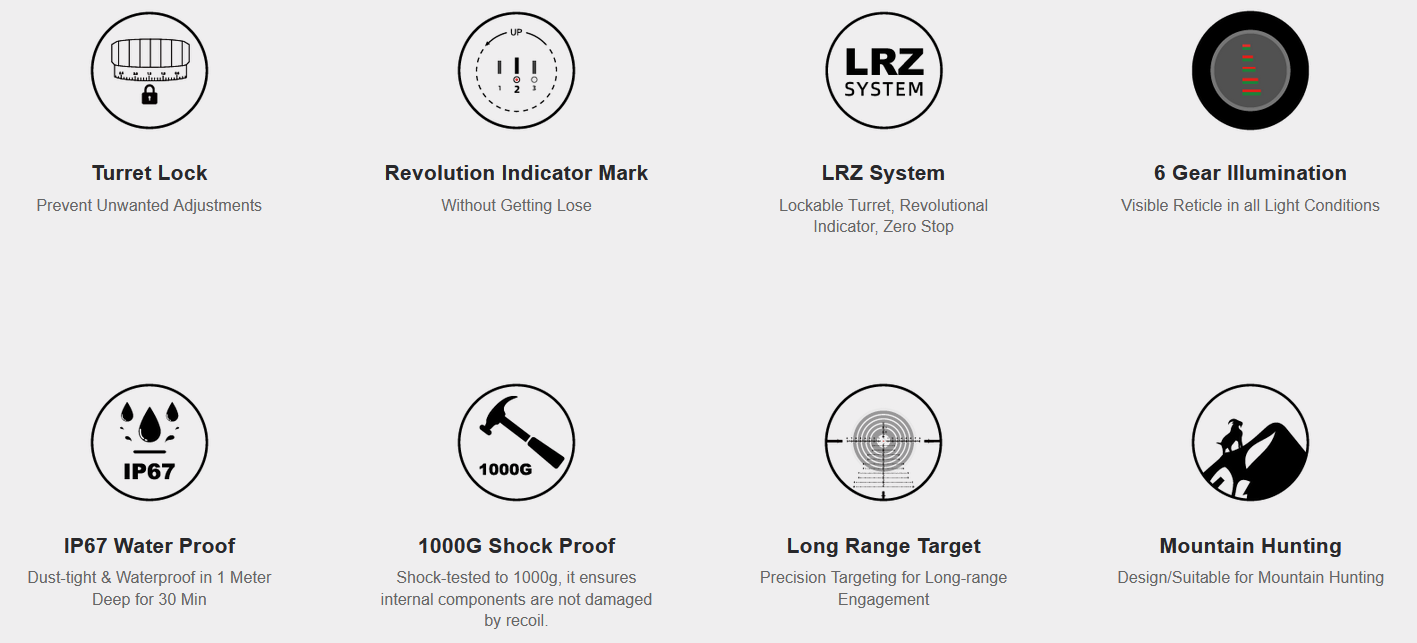 Vector Optics Continental 4-24x56 Tac VCT-34 FFP IR 34mm Rifle Scope