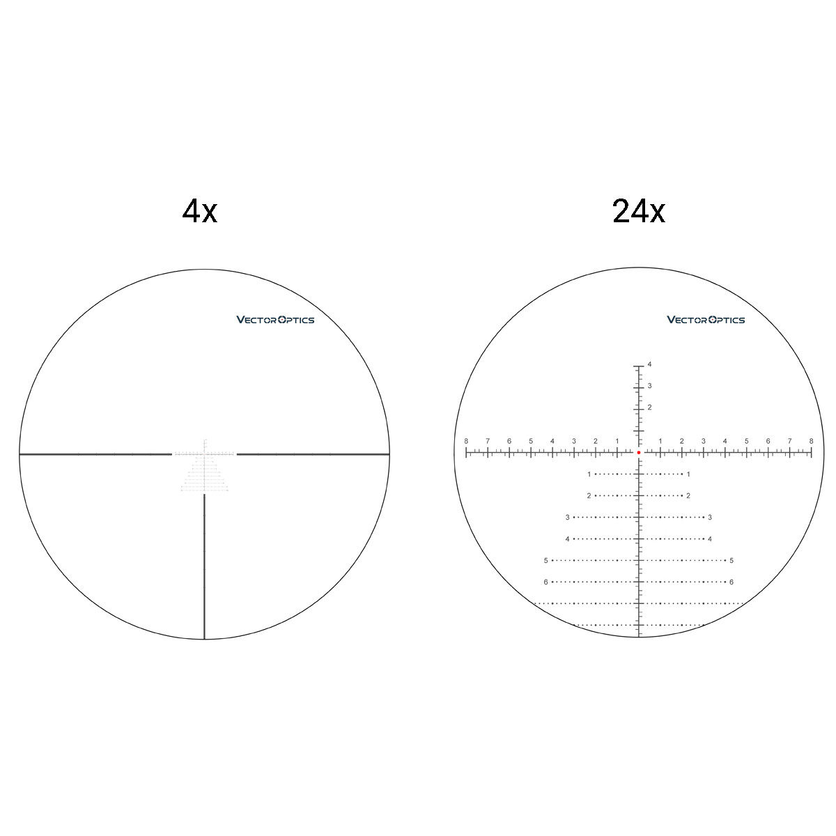 Vector Optics Continental 4-24x56 Tac VCT-34 FFP IR 34mm Rifle Scope