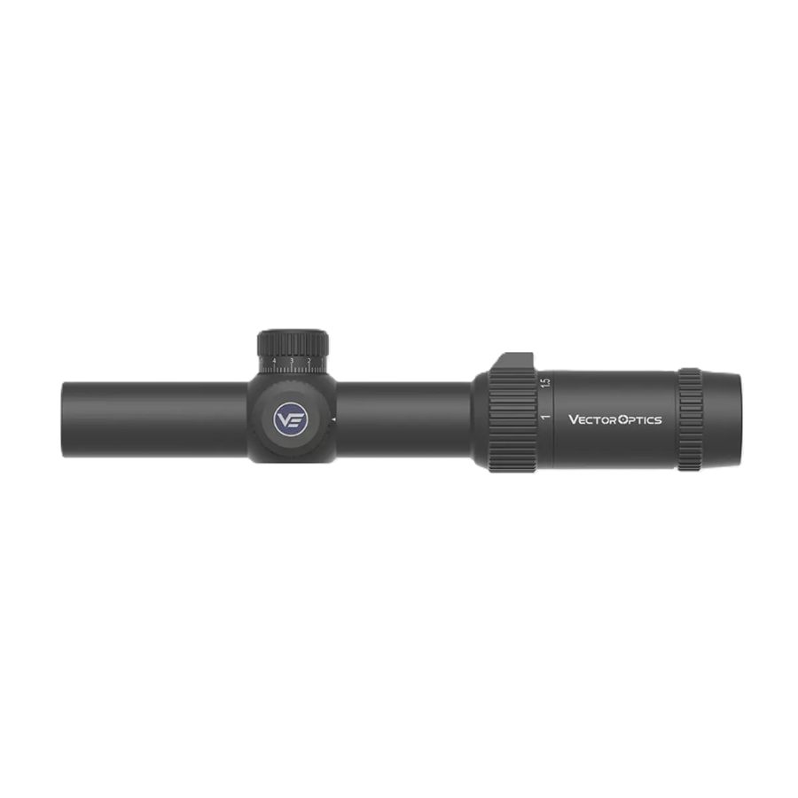 WIN A: Vector Optics Forester 1-5x24 SFP LVPO IR Fiber 1/5MIL 30mm Rifle Scope
