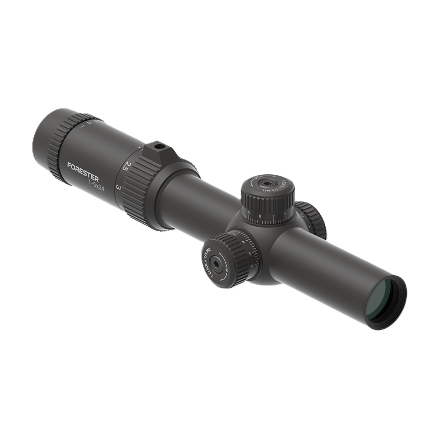 WIN A: Vector Optics Forester 1-5x24 SFP LVPO IR Fiber 1/5MIL 30mm Rifle Scope