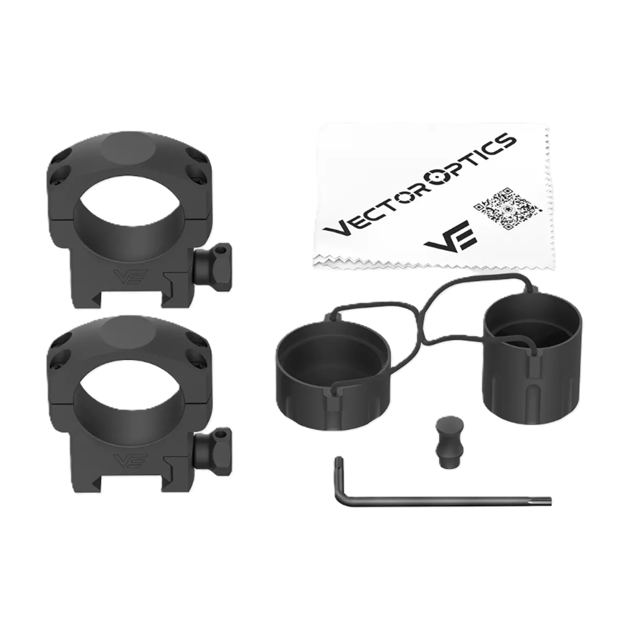 Vector Optics Forester 1-5x24 SFP LVPO IR Fiber 1/5MIL 30mm Rifle