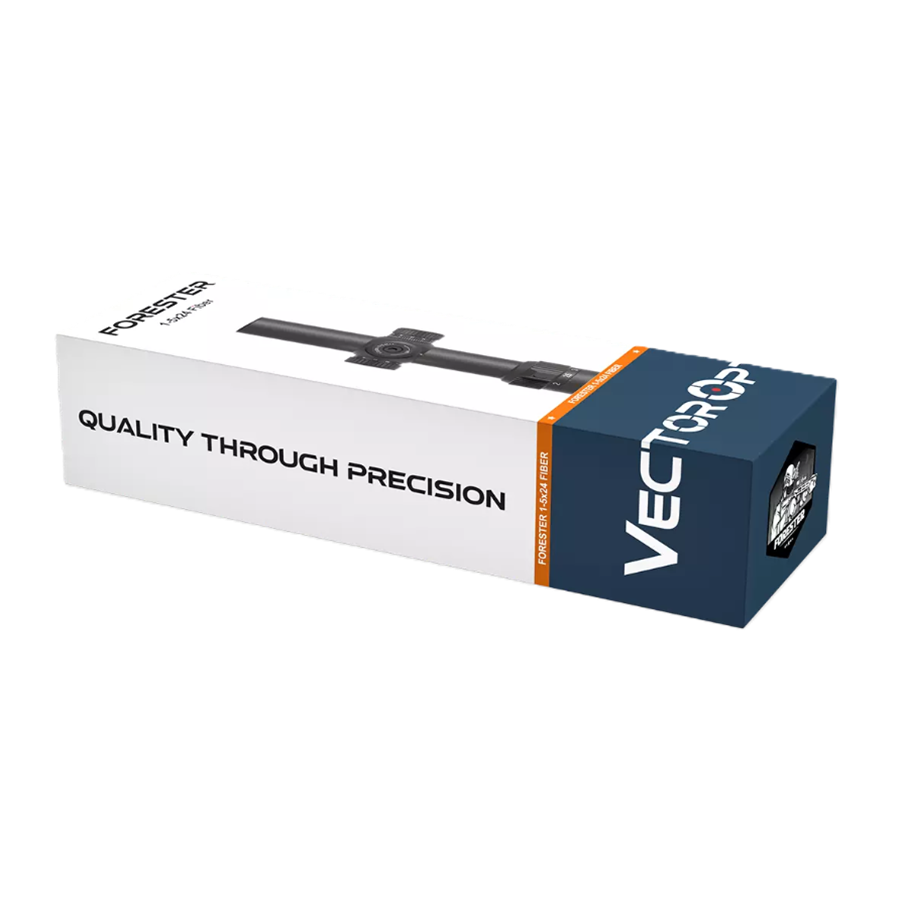 WIN A: Vector Optics Forester 1-5x24 SFP LVPO IR Fiber 1/5MIL 30mm Rifle Scope
