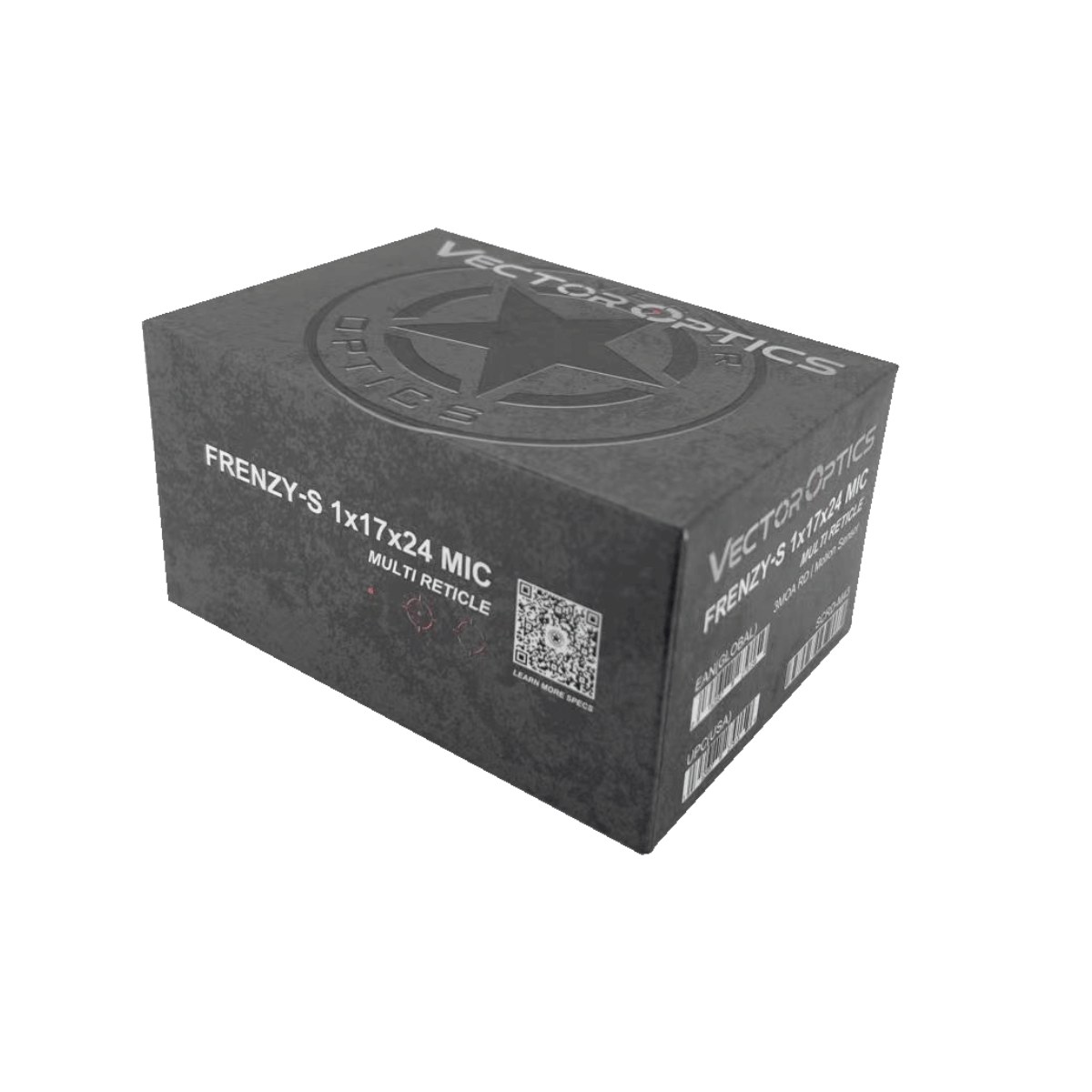 Vector Optics Frenzy-S 1x17x24 MOS Multi Reticle Pistol Reflex Sight