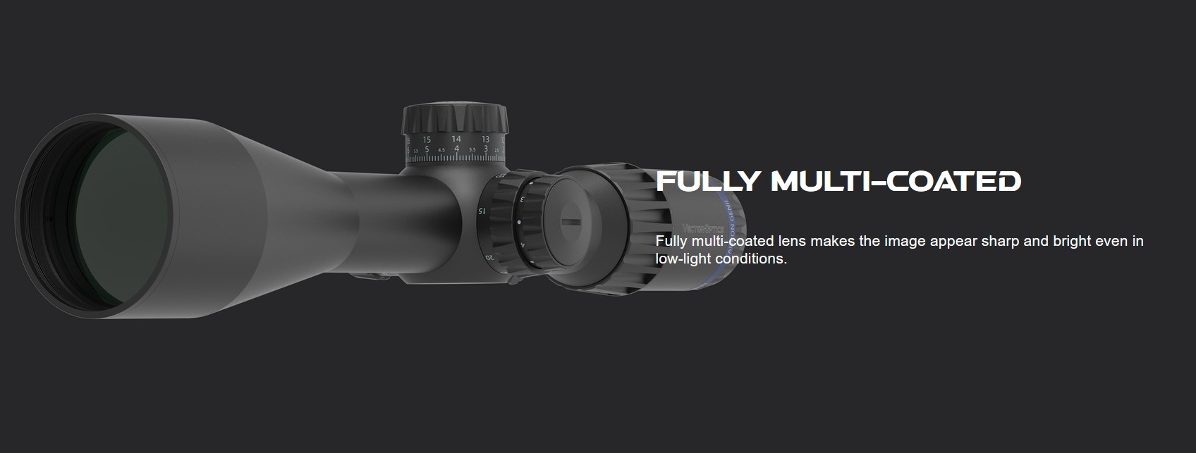 Ex-Demo Vector Optics Tauron 5-40x56 ED FFP IR VTA-8 1/10MIL 34mm Rifle Scope - EXD807