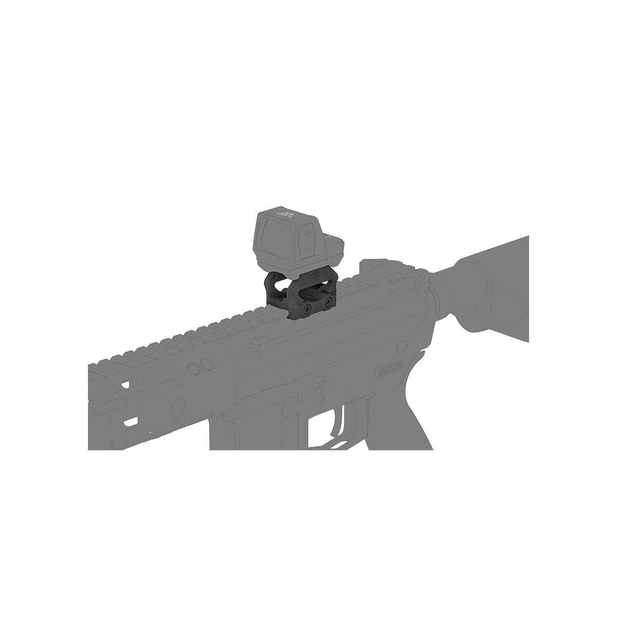 Vector Optics VAS™ Red Dot Sight Picatinny Medium Riser Mount