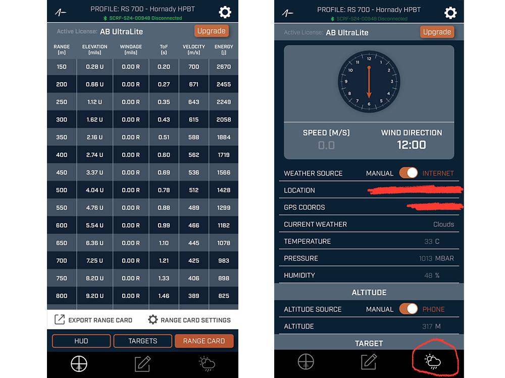 Vector Paragon 7x25 Gen III BDC Ballistic App 2400yd Rangefinder