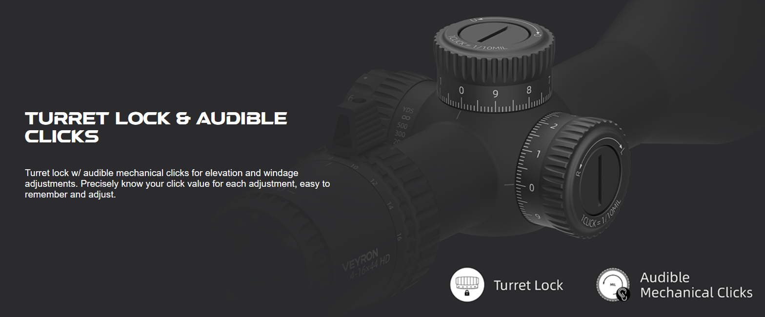 WIN A LOW ODDS: Vector Optics Veyron GenII 4-16x44 HD FFP IR VVE-1 1/10MIL 30mm Rifle Scope