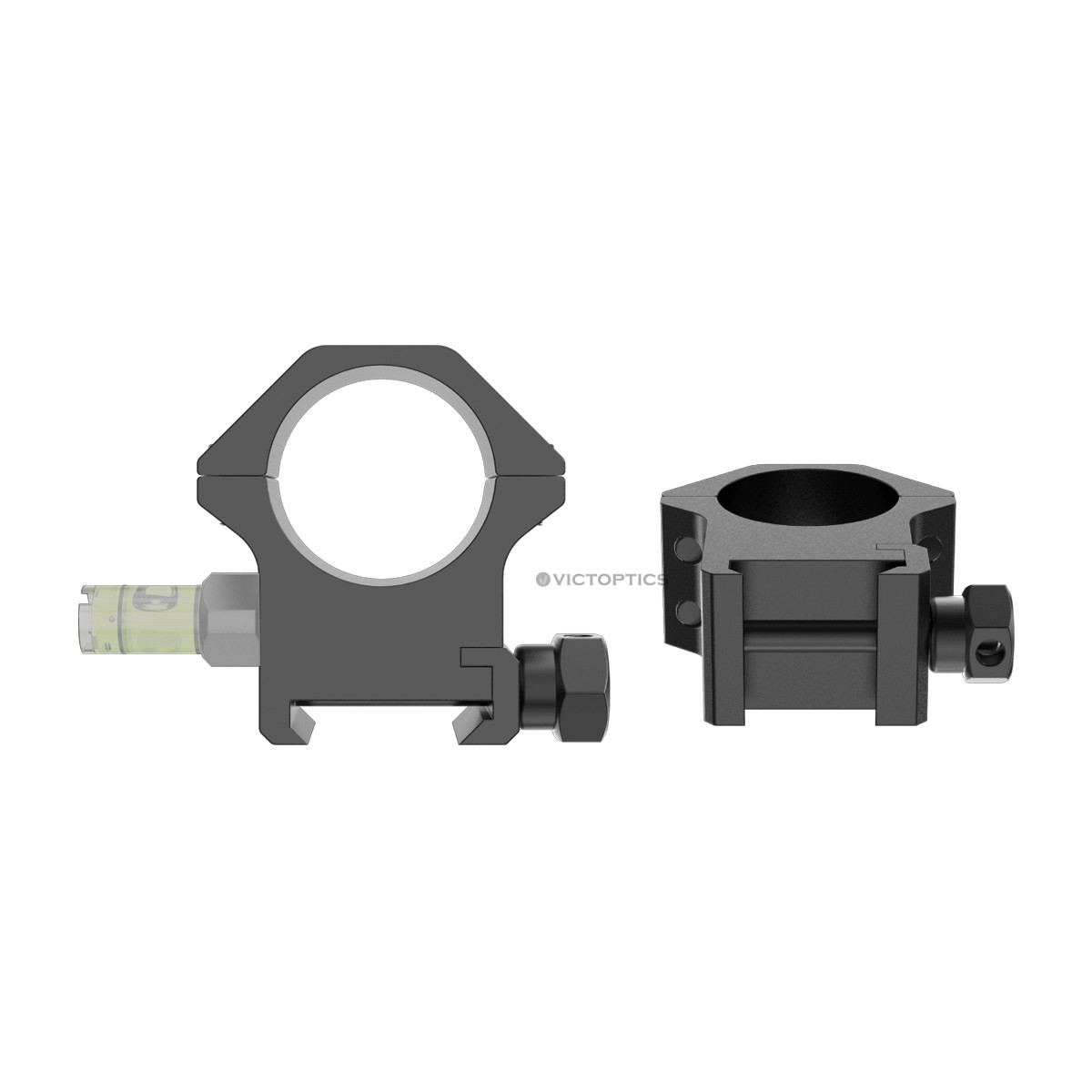 Vector Victoptics ACD Screw Mount 25.4mm (1") Weaver Mounting Rings - Low