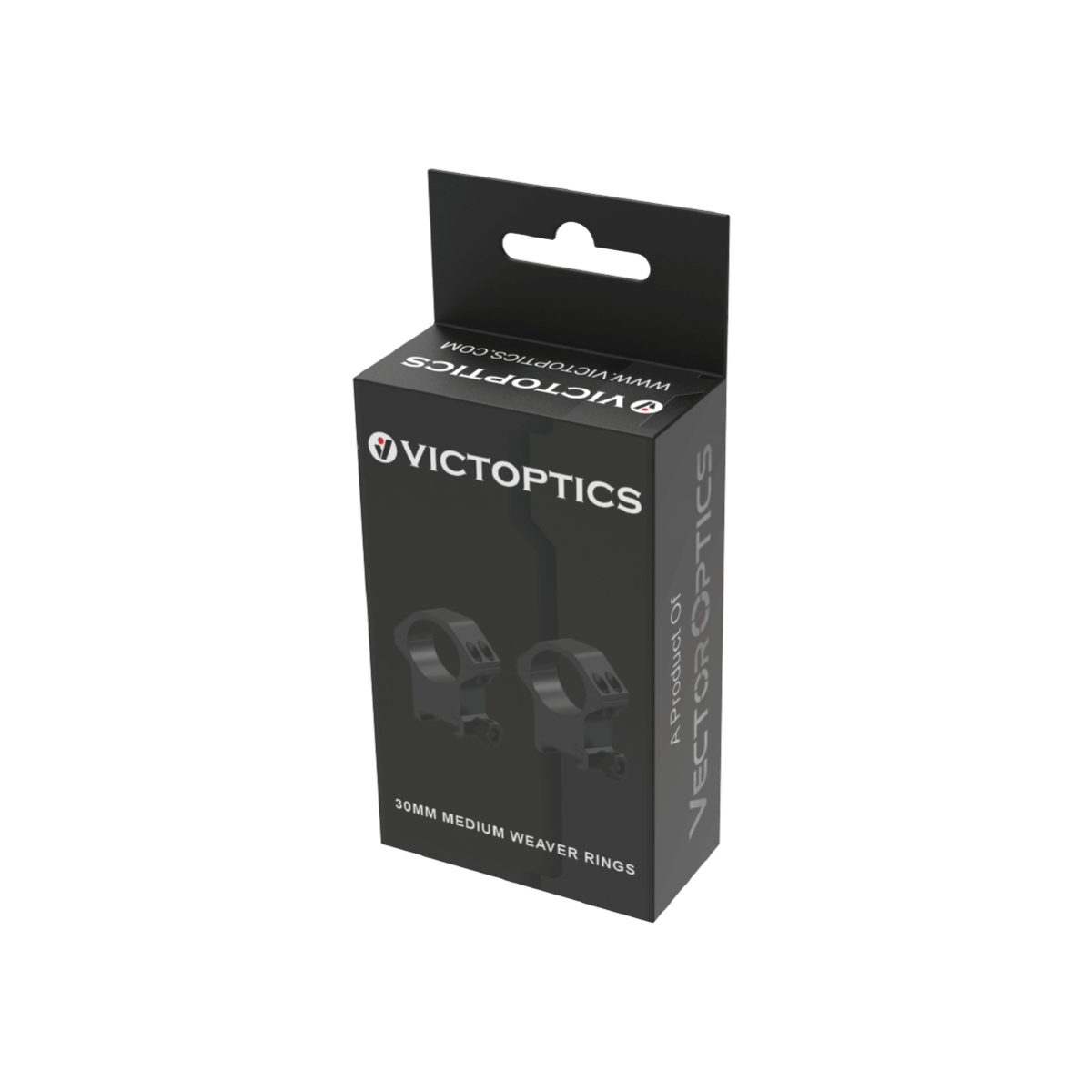 Vector Victoptics ACD Screw Mount 30mm Weaver Mounting Rings - Medium (25.4mm)