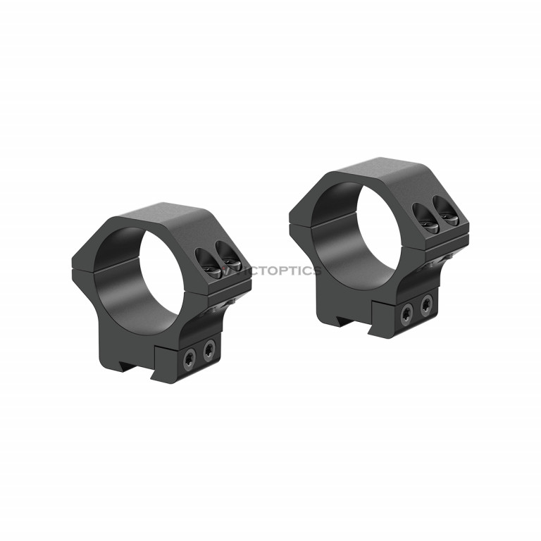 Vector Victoptics ACD Screw Mount 30mm 9-11mm Dovetail Mounting Rings - Low
