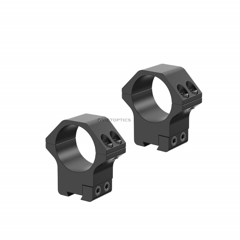 Vector Victoptics ACD Screw Mount 30mm 9-11mm Dovetail Mounting Rings - Medium