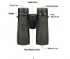 Vortex Diamondback HD 12x50 Binoculars - With Glass Pak Binocular Harness