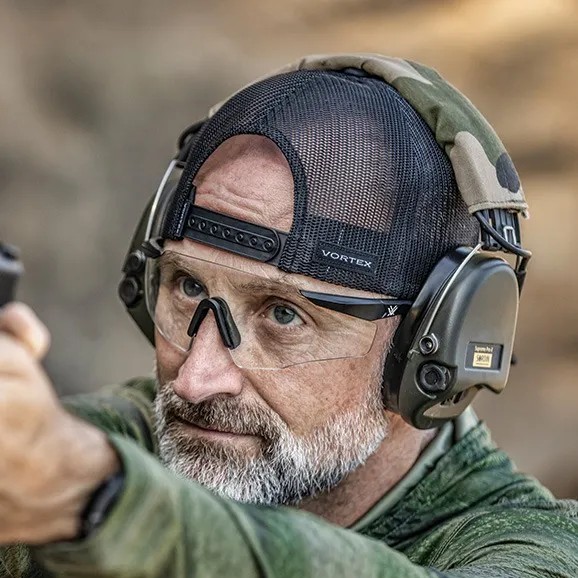 Vortex RangePoint Glasses -Black/Clear